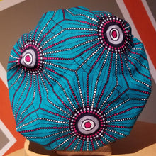 Load image into Gallery viewer, Satin-Lined Ankara Bonnets