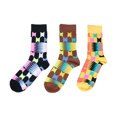 Kente Print Premium Men's Socks