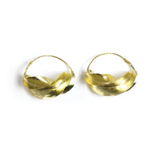 Load image into Gallery viewer, Fulani Gold Twist Earrings
